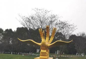 九龍坡鳳凰雕塑選用，美陳雕塑，鑄銅鳳凰雕塑工藝廠(chǎng)家